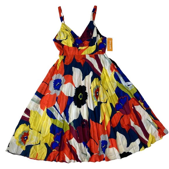 Jams World Dresses Jams World Cici Dress Bamboo Orchid Midi Floral Hawaiian Poshmark